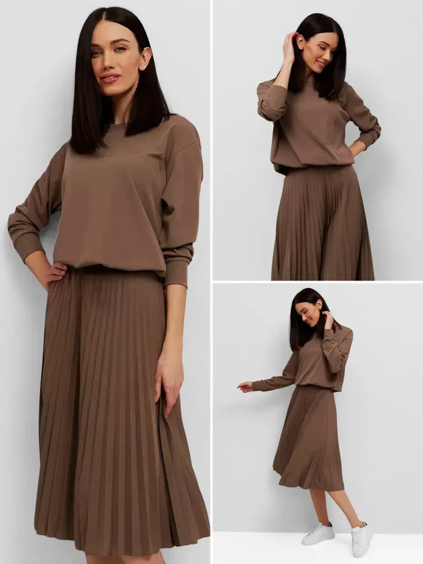 Aurora Pleated Skirt Set