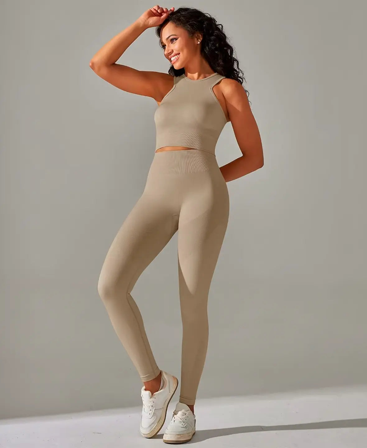 FitTech High-Waist Fitness Set