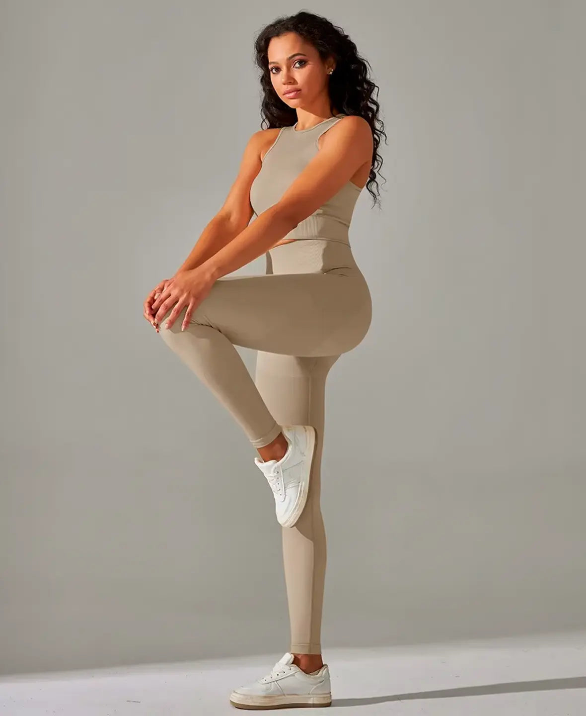 FitTech High-Waist Fitness Set