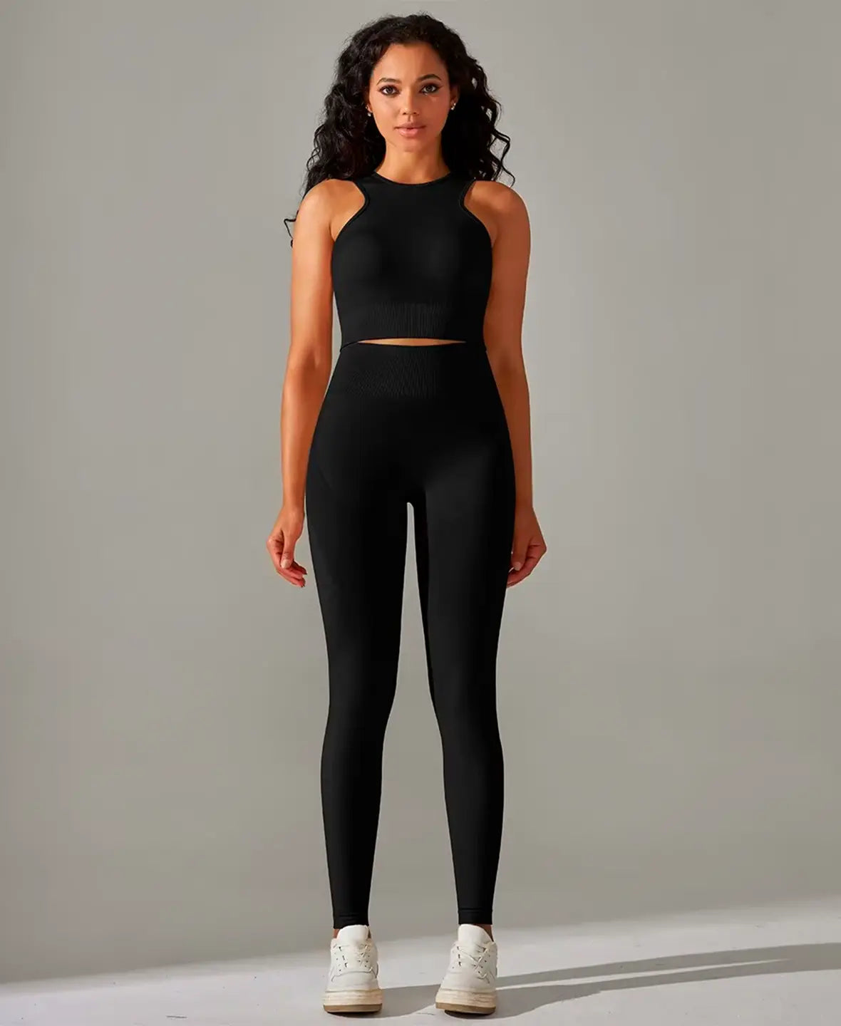 FitTech High-Waist Fitness Set