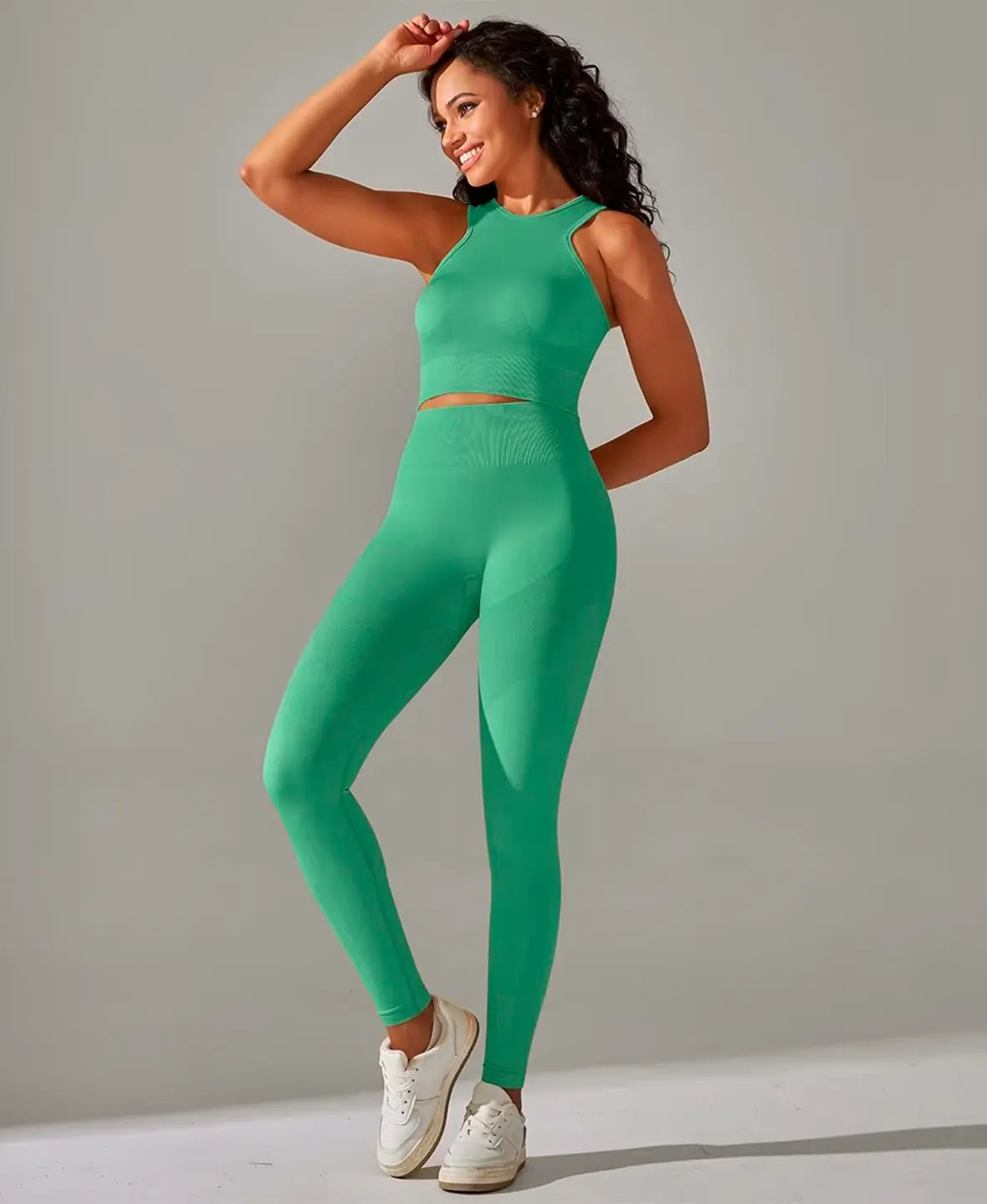 FitTech High-Waist Fitness Set