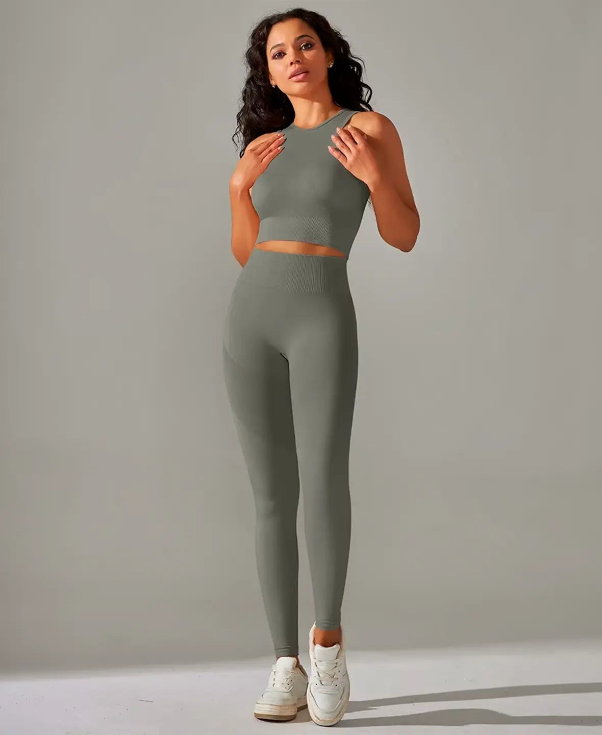 FitTech High-Waist Fitness Set