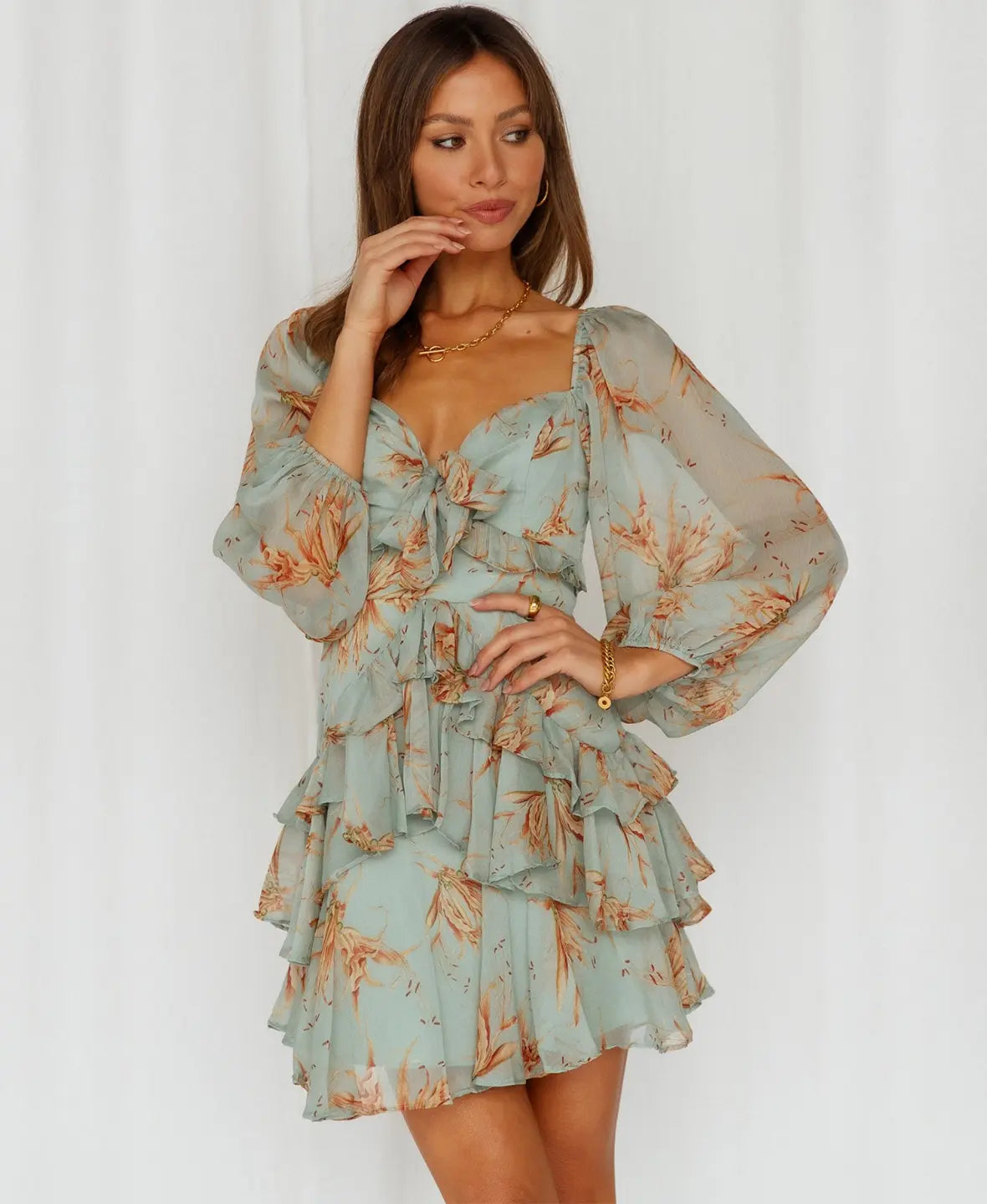 Floral Memories Mini Dress