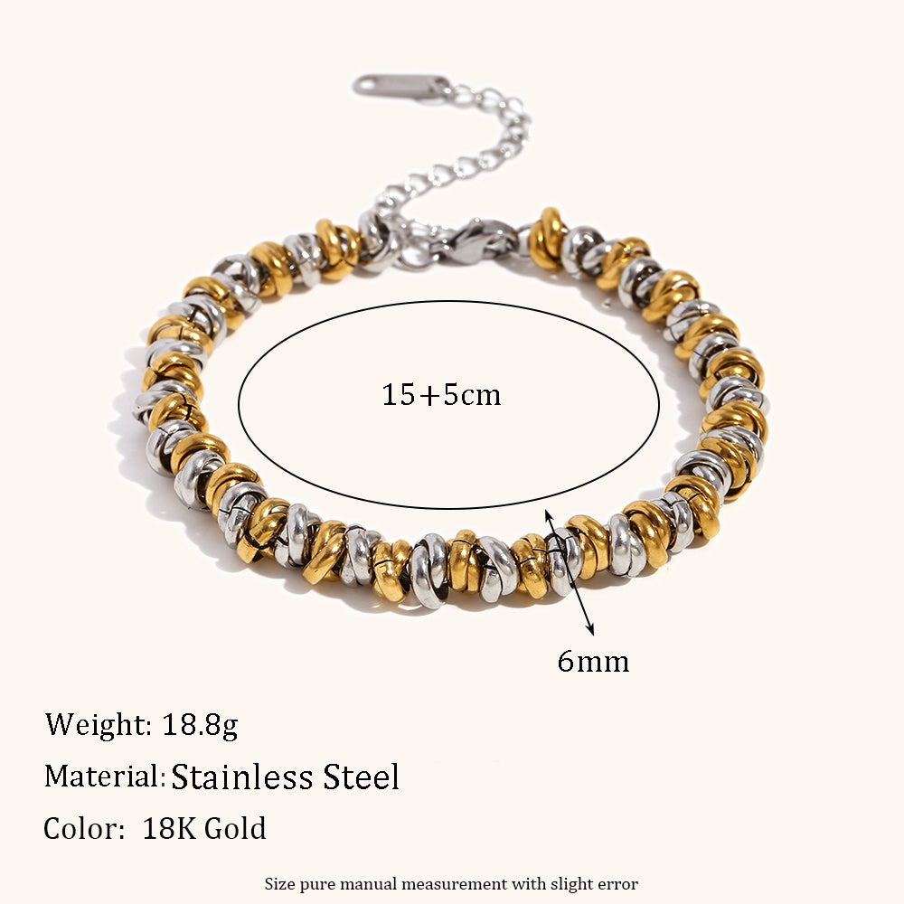 Modern Dual Stainless Steel Waterproof Jewellery