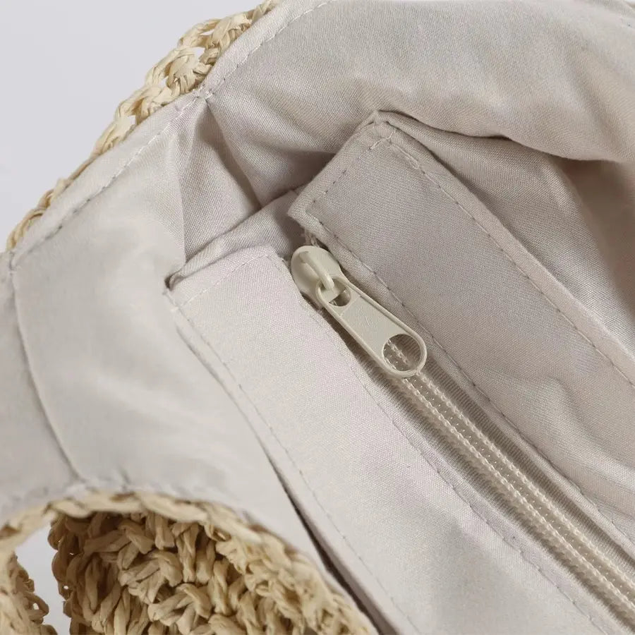 Rattan Shoulder Bag