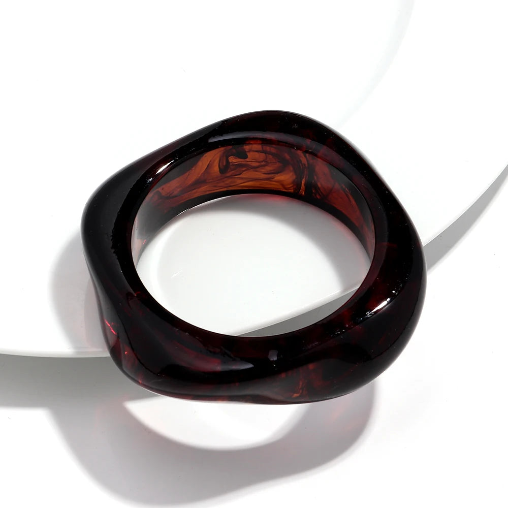 Statement Resin Chunky Bracelets