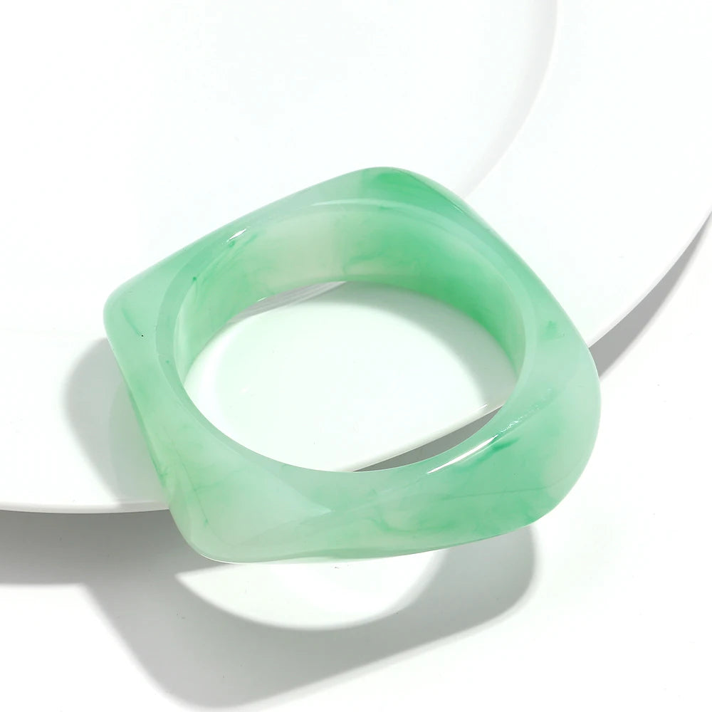 Statement Resin Chunky Bracelets