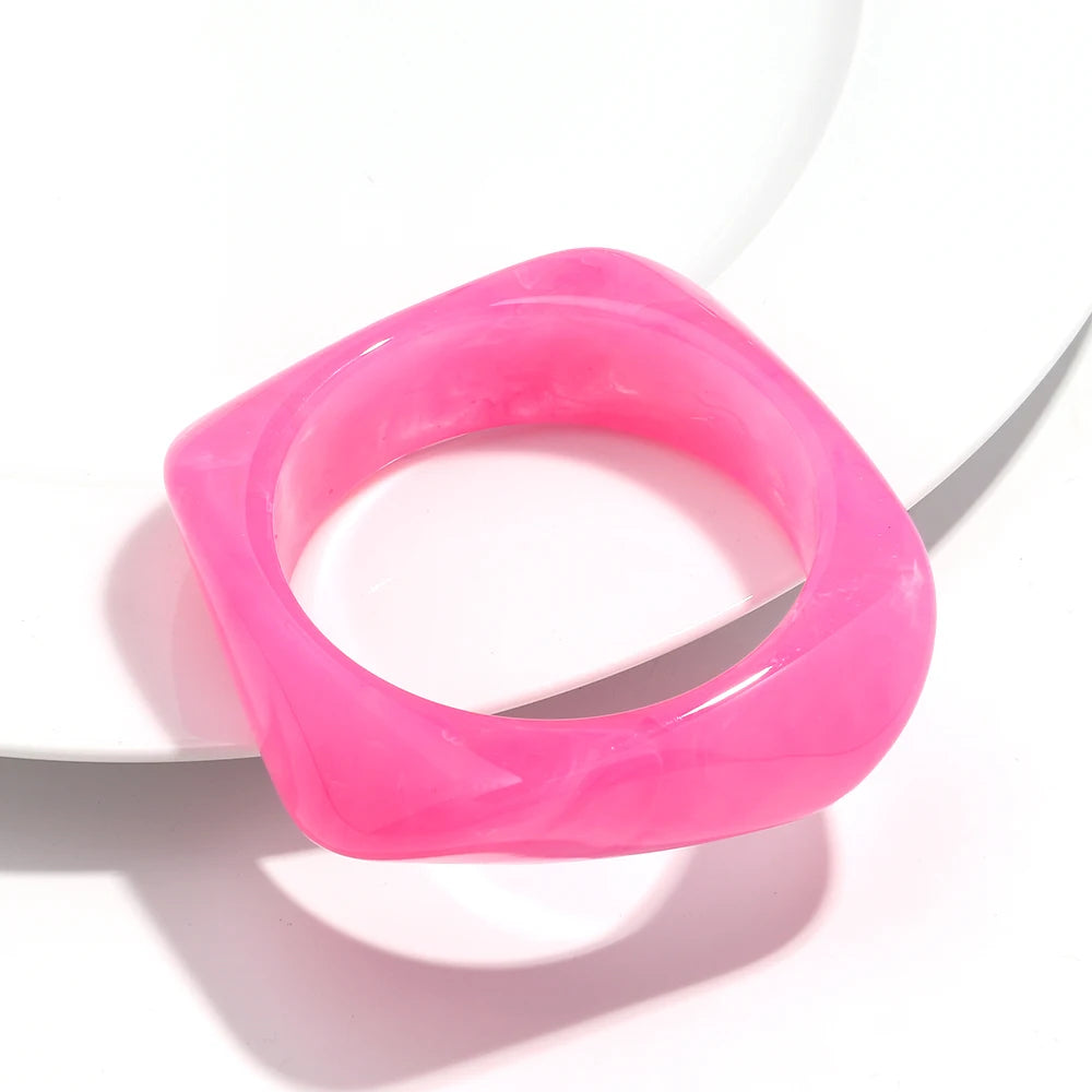 Statement Resin Chunky Bracelets