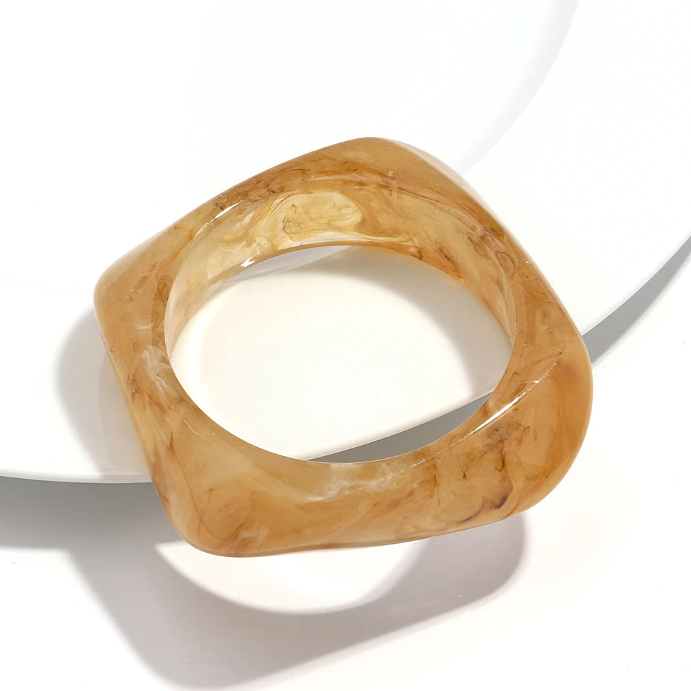 Statement Resin Chunky Bracelets
