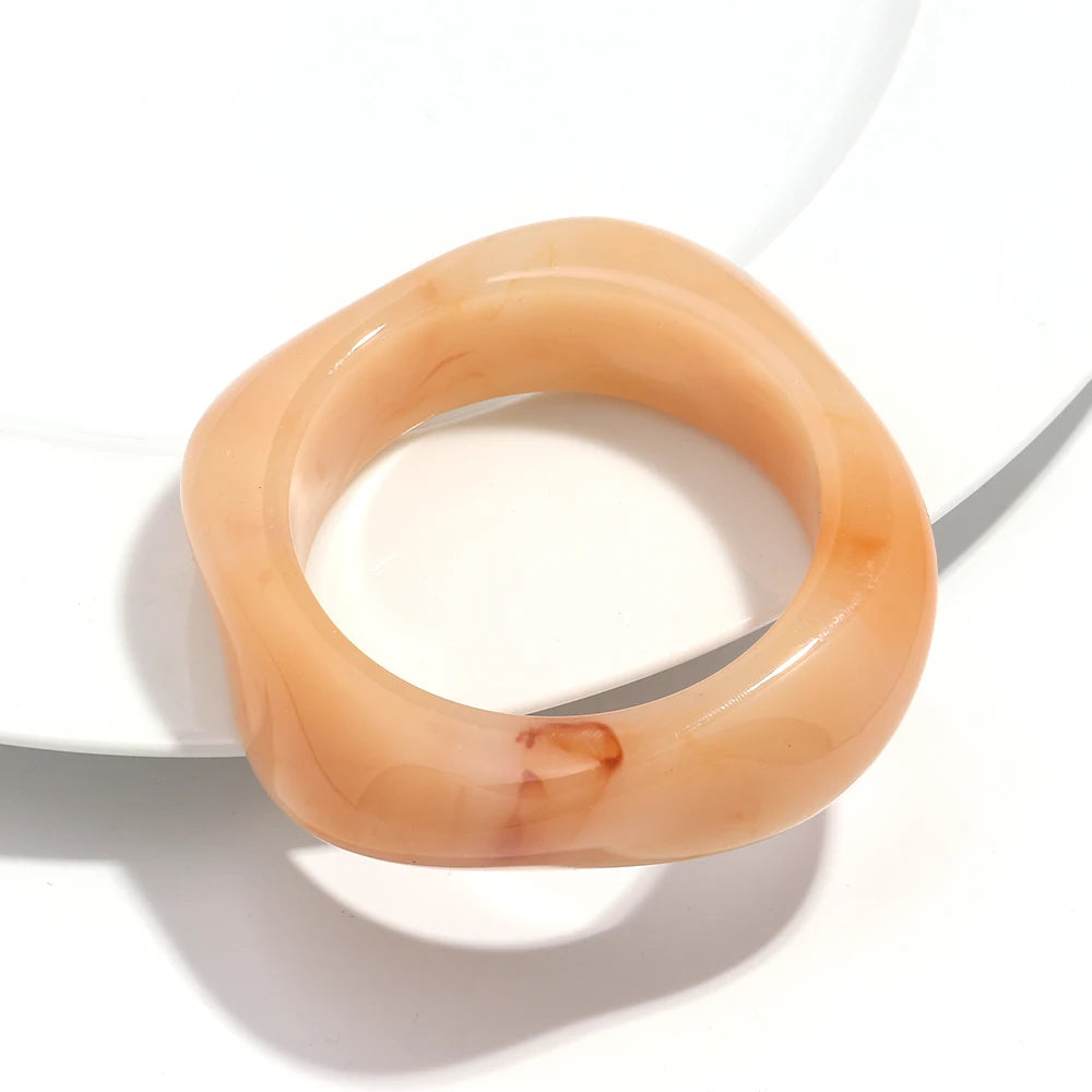 Statement Resin Chunky Bracelets