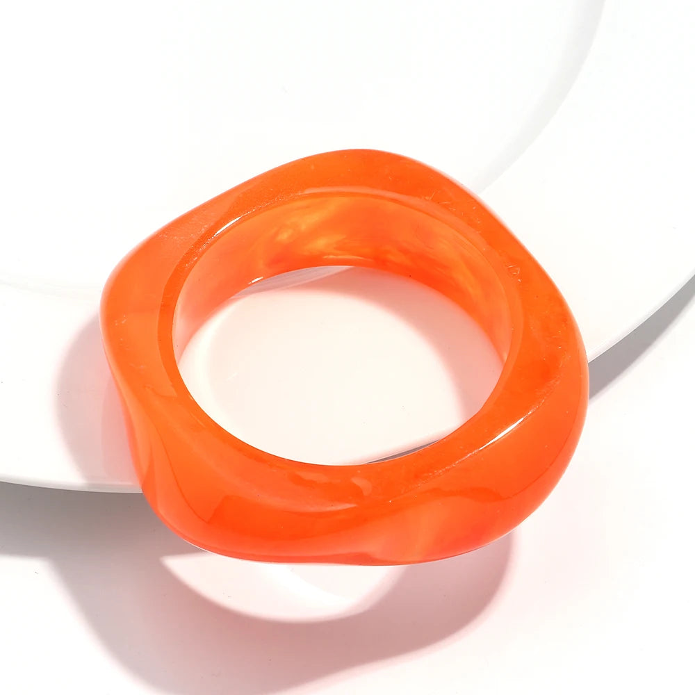 Statement Resin Chunky Bracelets