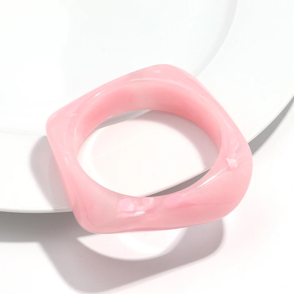 Statement Resin Chunky Bracelets