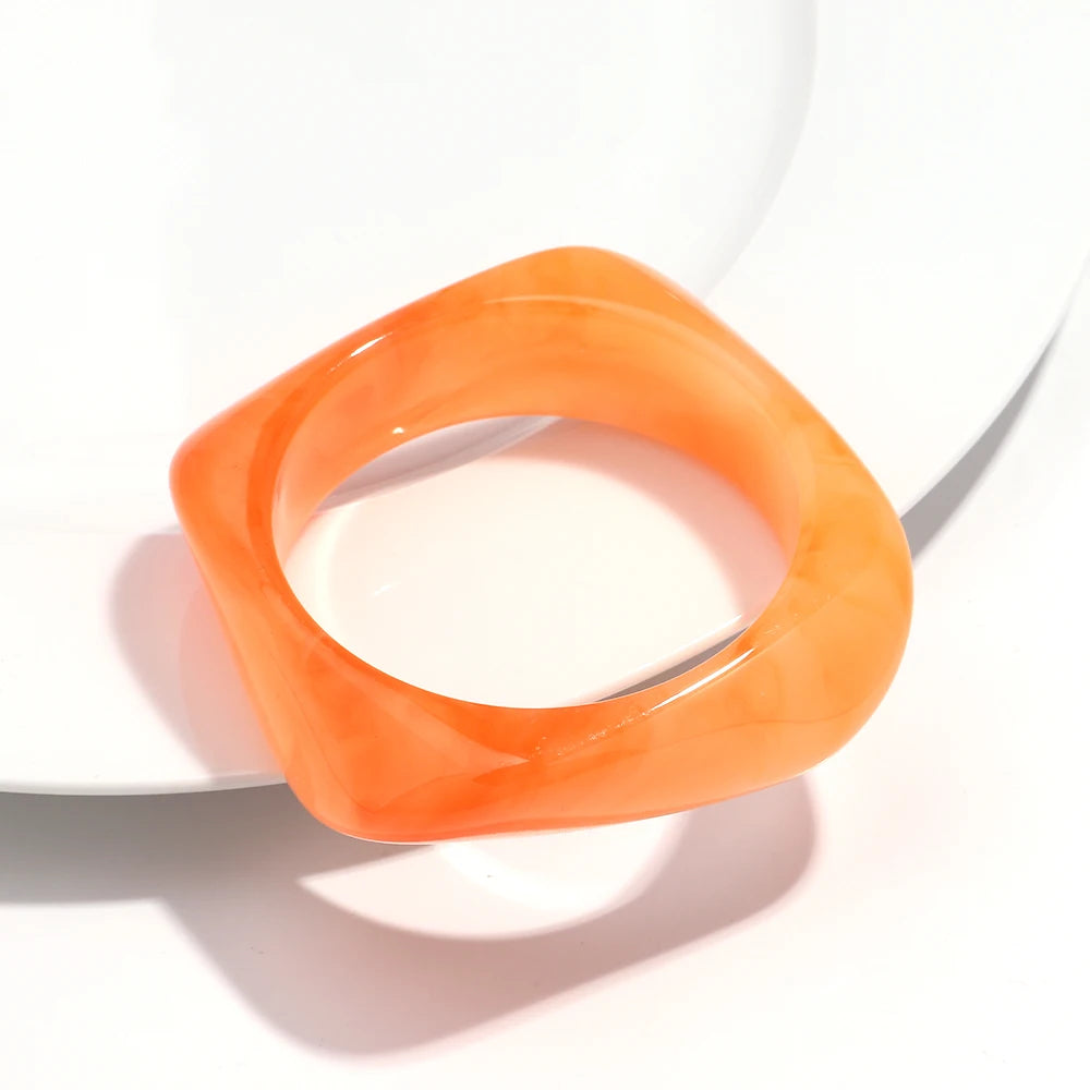 Statement Resin Chunky Bracelets