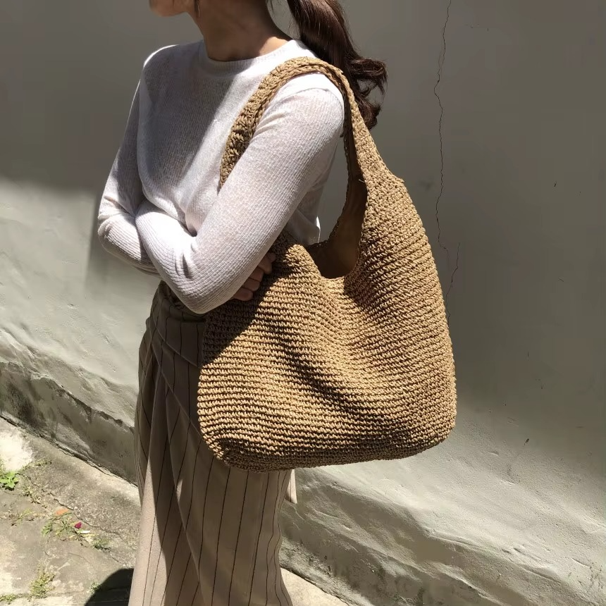 Rattan Shoulder Bag