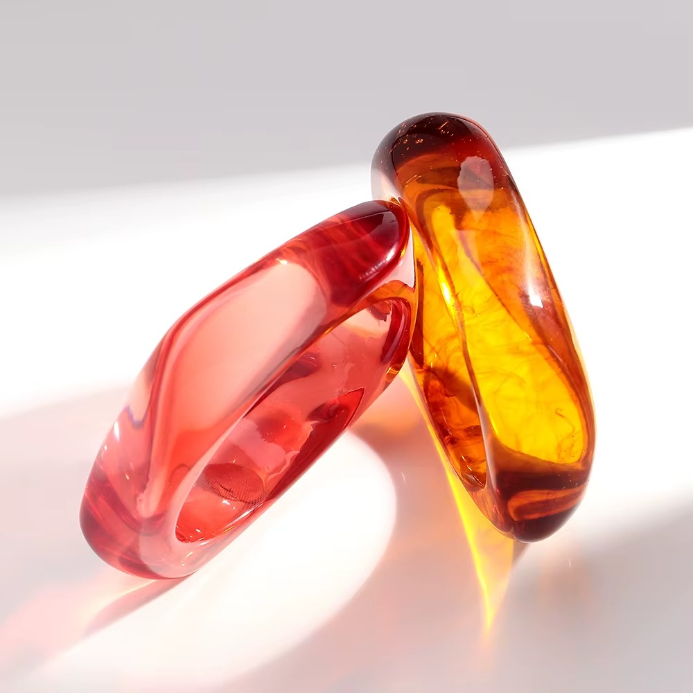 Statement Resin Chunky Bracelets