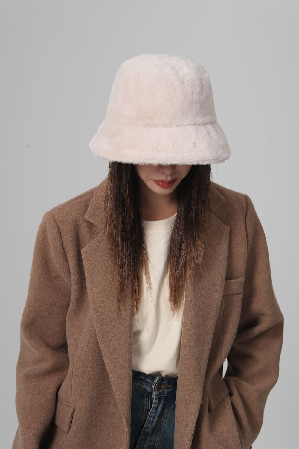 Fashion Plush Bucket Hat