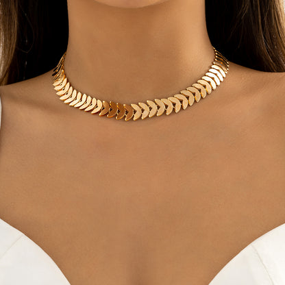 Golden Cascade Choker