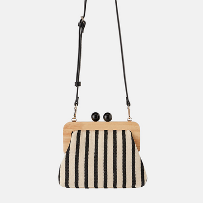 Lavish Striped Shoulder Bag