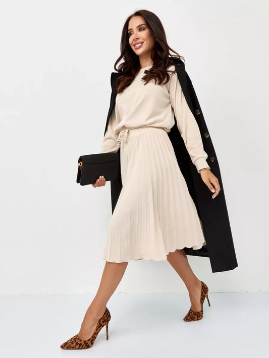 Aurora Pleated Skirt Set