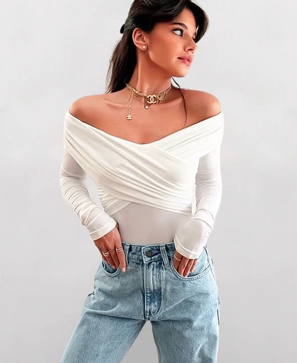 Elegance Off-Shoulder Bodysuit