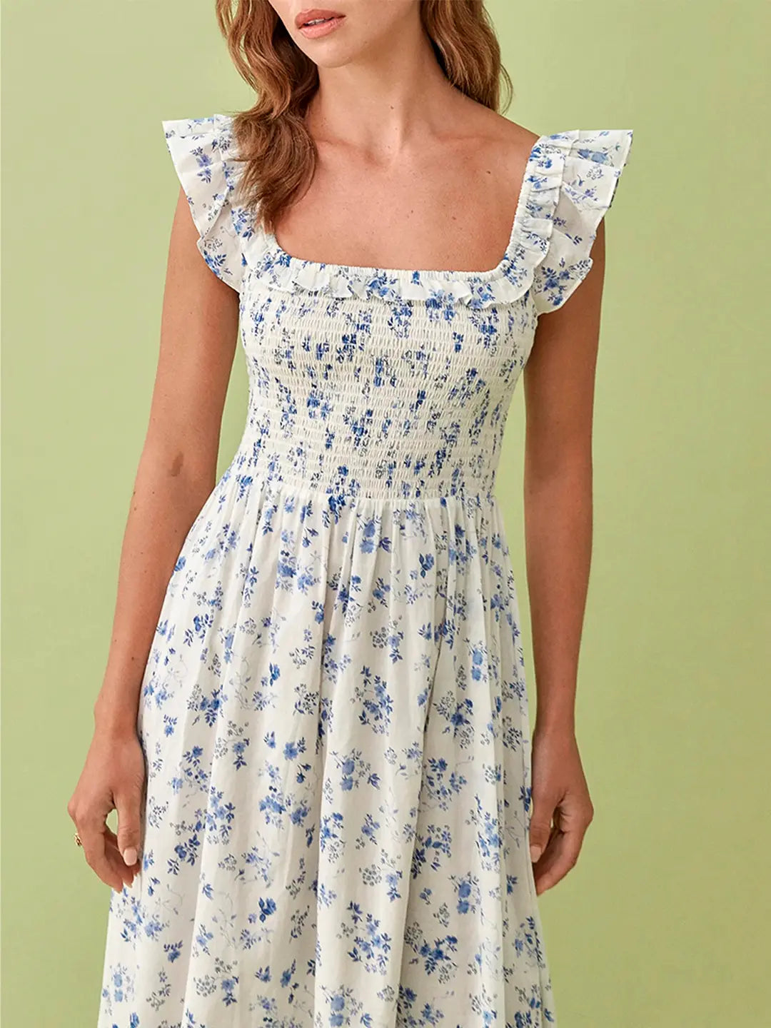 Bucolic Flare Midi Dress