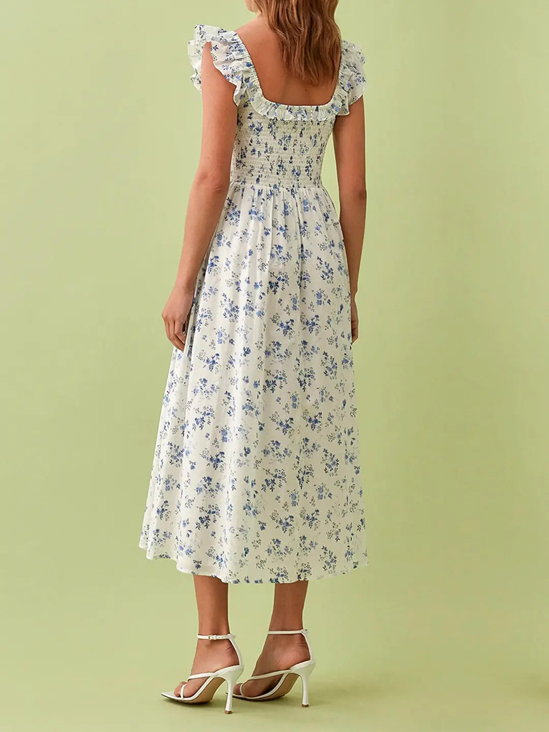 Bucolic Flare Midi Dress