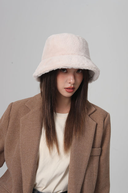 Fashion Plush Bucket Hat