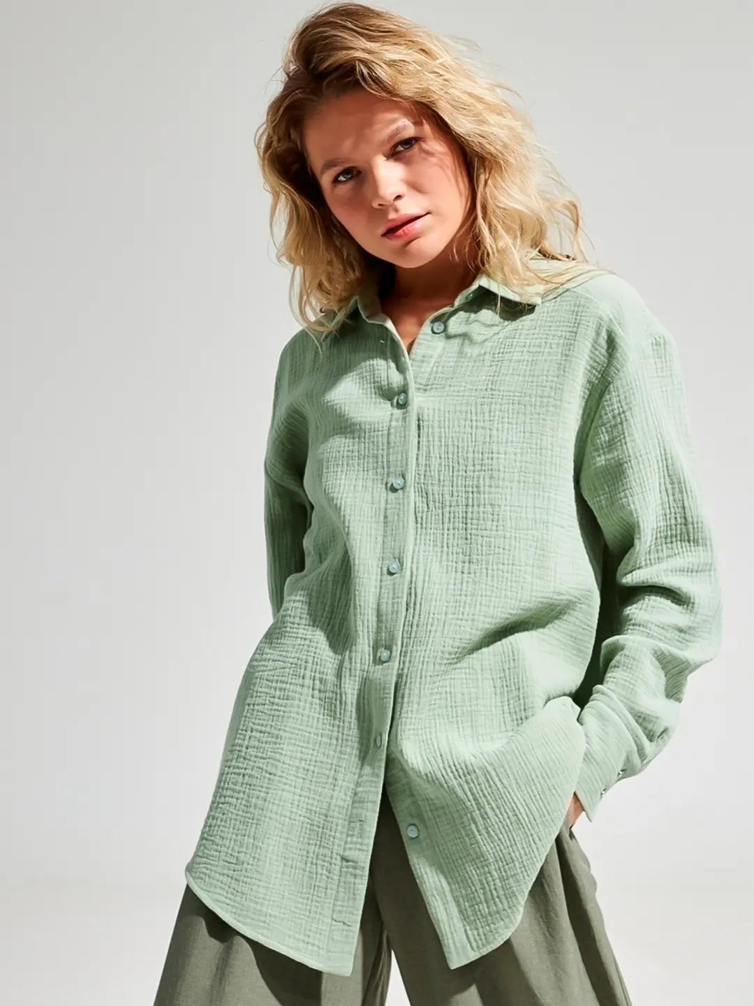 Classic Grace Cotton Shirt