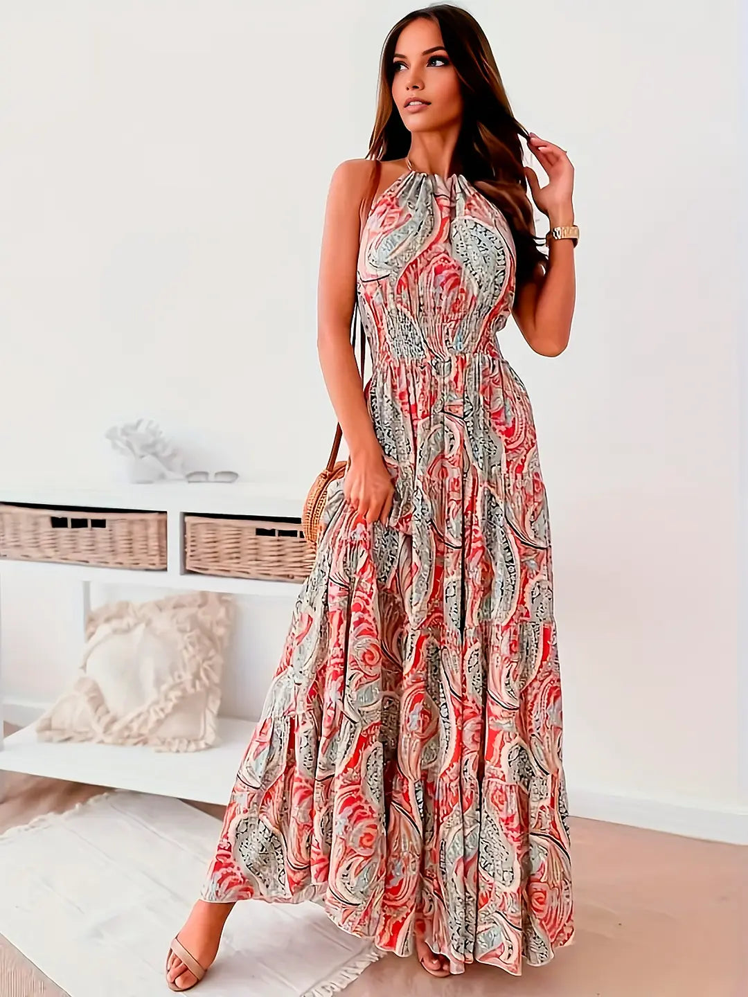 Paisley Dream Maxi Dress