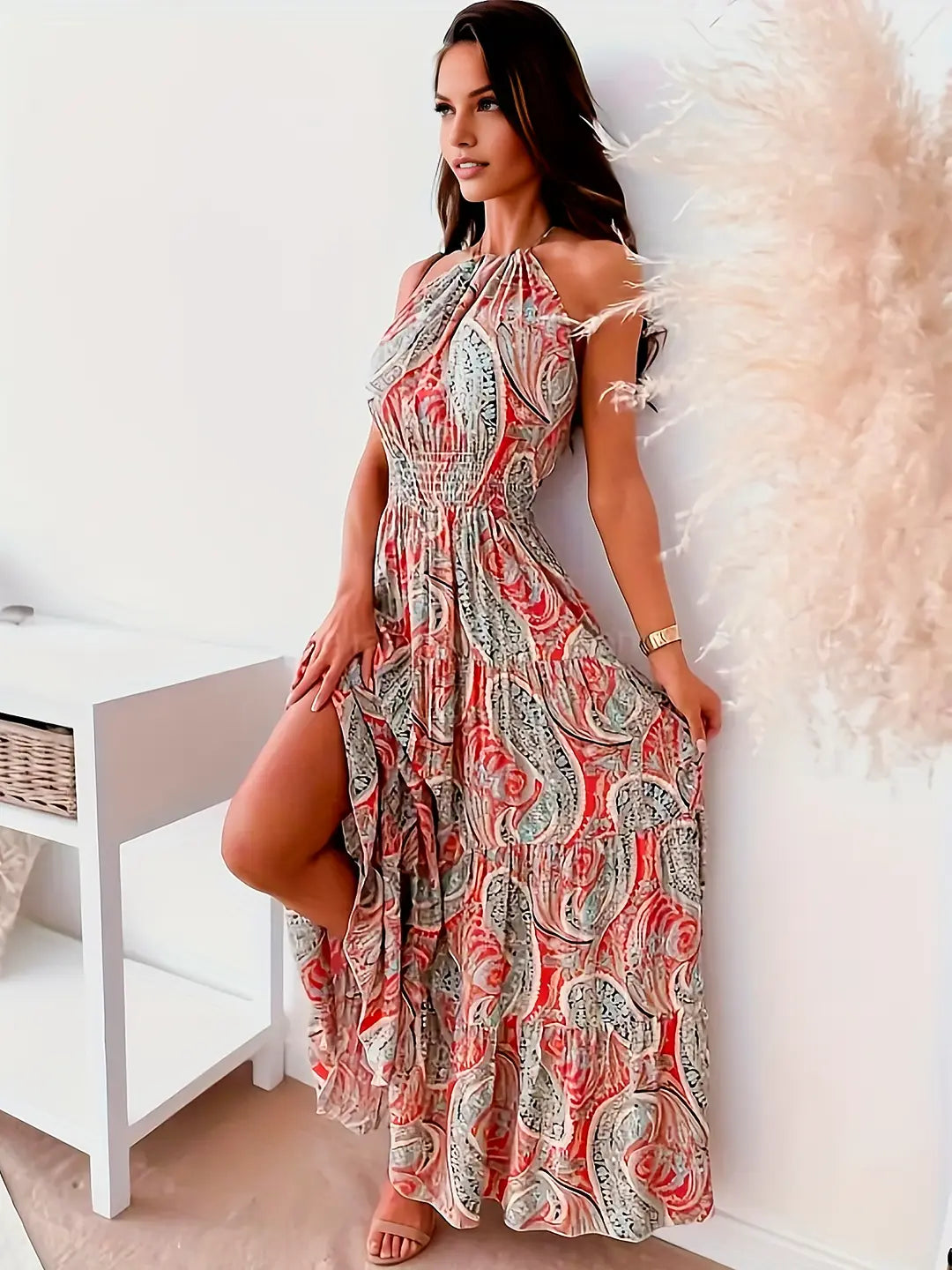 Paisley Dream Maxi Dress