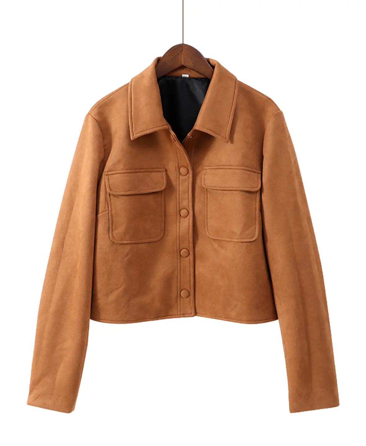 Faux Suede Classic Jacket