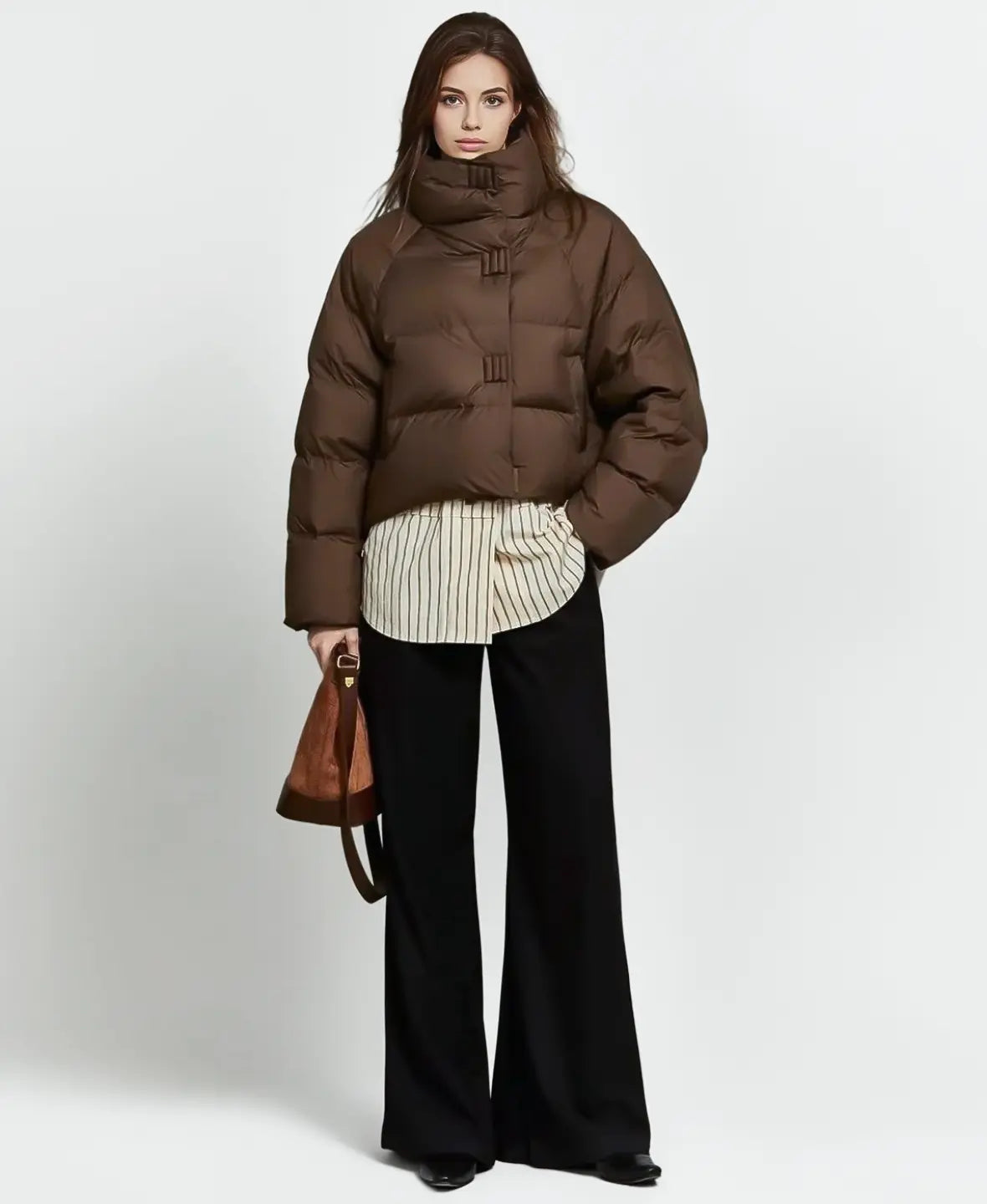 High Collar Puffer Jacket
