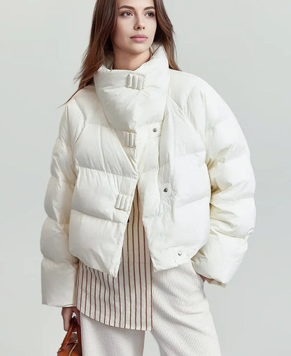 High Collar Puffer Jacket