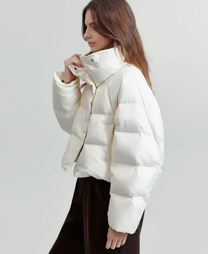 High Collar Puffer Jacket