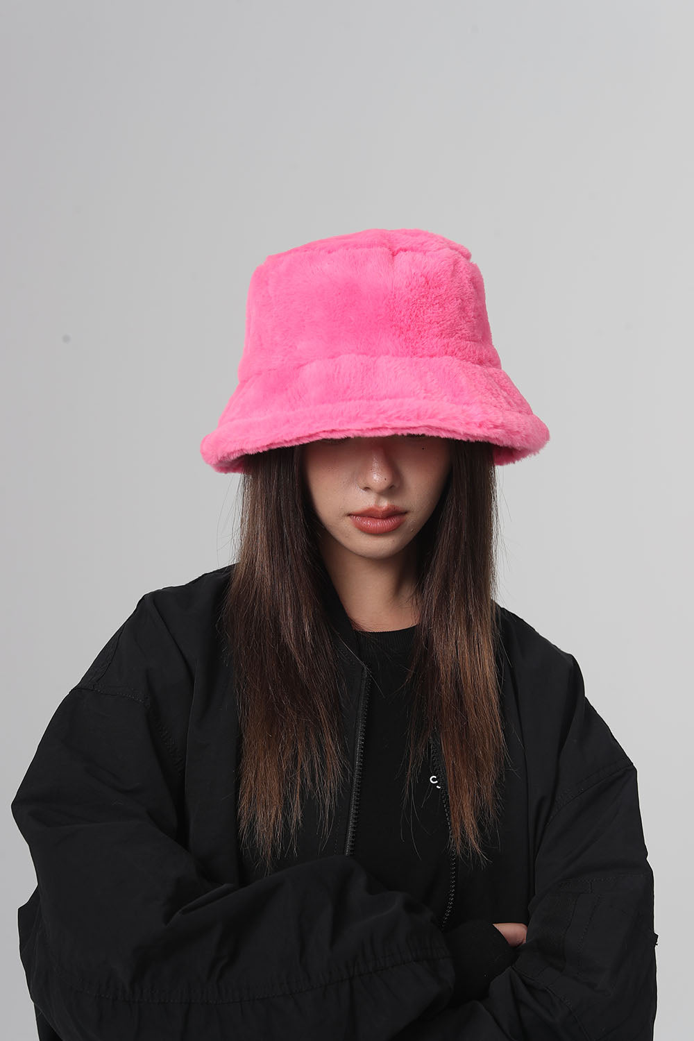 Fashion Plush Bucket Hat