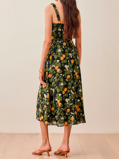 Blossom Garden Midi Dress