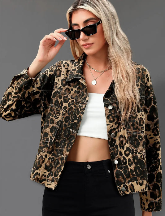 Leopard Print Jacket