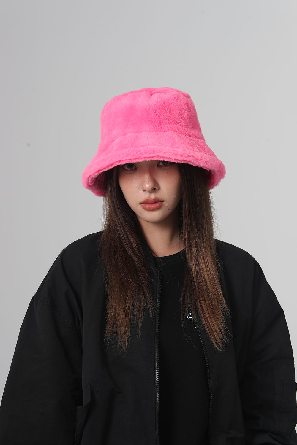 Fashion Plush Bucket Hat