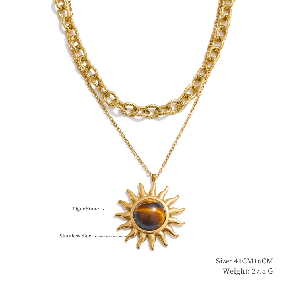 18K Gold Plated Charm Pendants