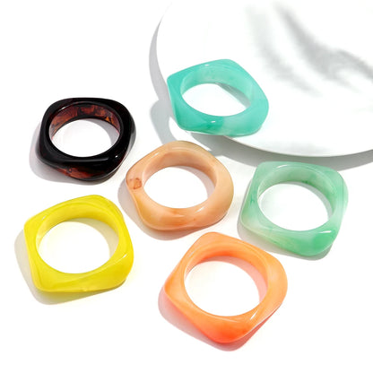 Statement Resin Chunky Bracelets
