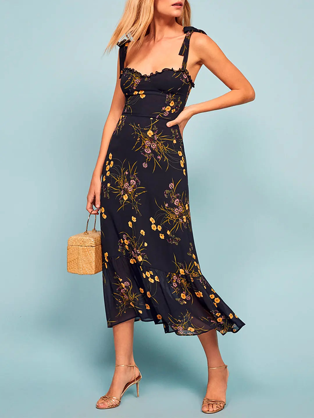 Secret Garden Midi Dress