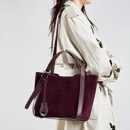 Classic Suede Tote Bag