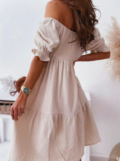 Sweet Honey Off Shoulder Sundress