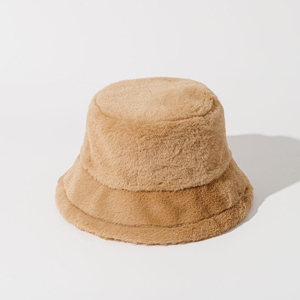 Fashion Plush Bucket Hat