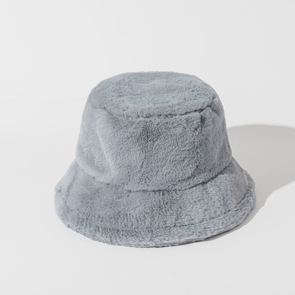 Fashion Plush Bucket Hat