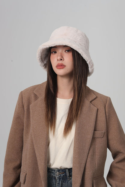 Fashion Plush Bucket Hat